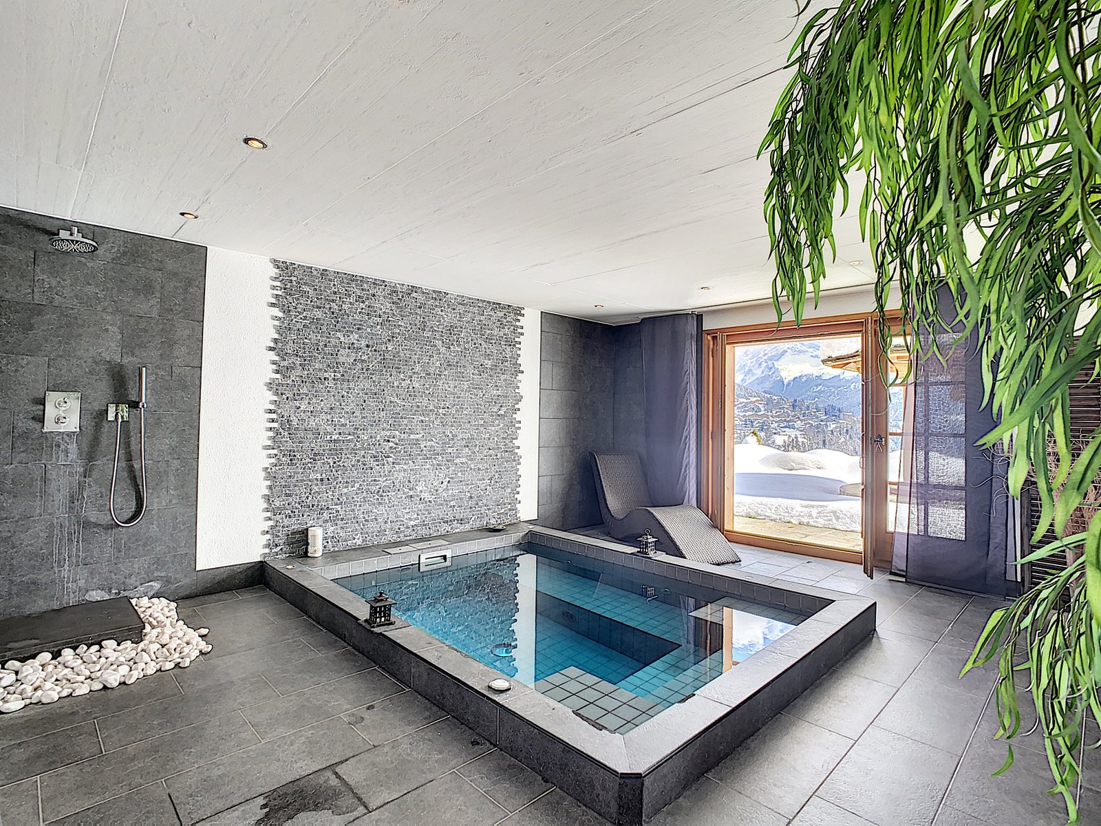 Sentio Chalet Switzerland Inside Spa Jacuzzi